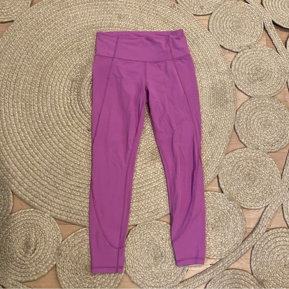 Athleta womens leggings Small purple